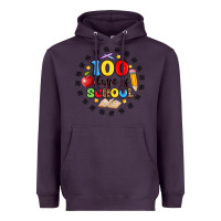 Plum 100 days of school Heavyweight Hoodie - Artiststas