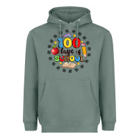 Sage 100 days of school Heavyweight Hoodie - Artiststas