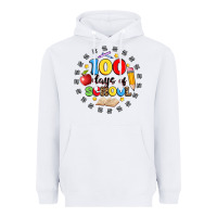White 100 days of school Heavyweight Hoodie - Artiststas