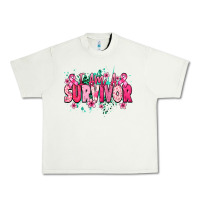 Pistachio I am a survivor Cancere Awareness Urban Heavy Tee - HowdyJamesFarm