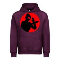 Mauve Wine ultraman Urban Hoodie - lanVoArt