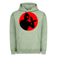 Pigment Oil Green ultraman Urban Hoodie - lanVoArt