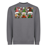 Storm Christmas Gnomes Heavyweight Sweatshirt - BundleAndBundleShop