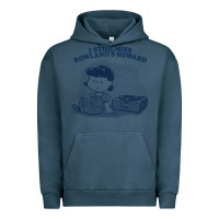 Pigment Midnight Navy i still miss rowland s howard  ••••• vinyl collector fan des Urban Hoodie - lanVoArt