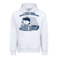 White i still miss rowland s howard  ••••• vinyl collector fan des Urban Hoodie - lanVoArt