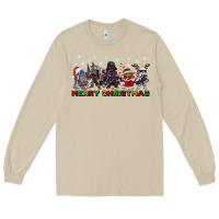 Mushroom merry christmas gnomies Long Sleeve Tee - CowGirlArtShop