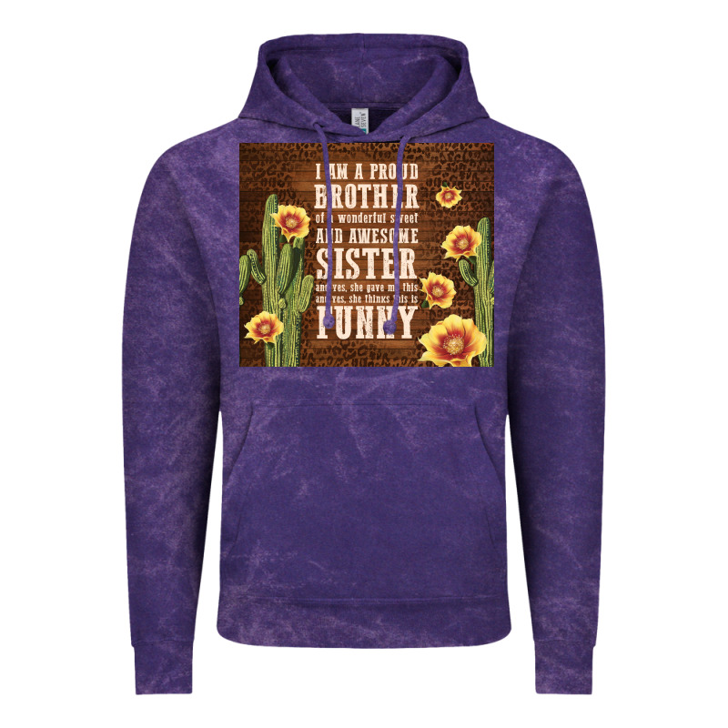 I Am A Proud Brother Vintage Hoodie by TumblerDesignByShophia | Teevron