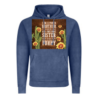 Vintage Denim i am a proud brother Vintage Hoodie - TumblerDesignByShophia