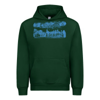 Forest Green collinwood mansion from dark shadows Urban Hoodie - lanVoArt