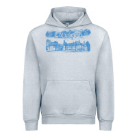 Heather Grey collinwood mansion from dark shadows Urban Hoodie - lanVoArt