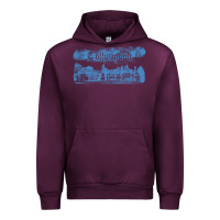 Mauve Wine collinwood mansion from dark shadows Urban Hoodie - lanVoArt