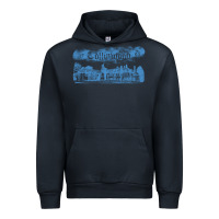 Navy collinwood mansion from dark shadows Urban Hoodie - lanVoArt