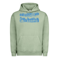 Pigment Oil Green collinwood mansion from dark shadows Urban Hoodie - lanVoArt