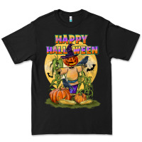 Black happy halloween Premium Tee - LillyAllenDesigns