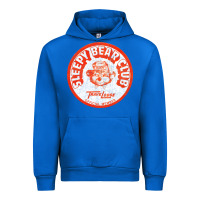 Cobalt sleepy bear club   70s thrift store aesthetic Urban Hoodie - lanVoArt