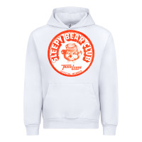 White sleepy bear club   70s thrift store aesthetic Urban Hoodie - lanVoArt