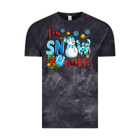 Cloud Black i'm snow cute Vintage Tee - texasbilliewilder