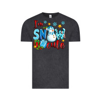 Vintage Black i'm snow cute Vintage Tee - texasbilliewilder
