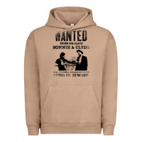 Pigment Burro wanted bonnie and clyde, distressed Urban Hoodie - lanVoArt
