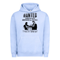 Pigment Grape Ice wanted bonnie and clyde, distressed Urban Hoodie - lanVoArt