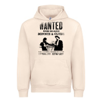 Sandshell wanted bonnie and clyde, distressed Urban Hoodie - lanVoArt