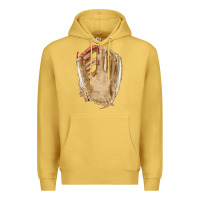 Antique Gold Catchers Mitt Fa Element Premium Hoodie - FaDigitalArtStudio