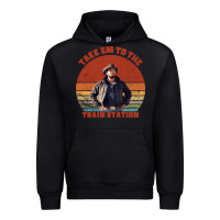 Black rip wheeler quote poster art Urban Hoodie - lanVoArt