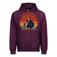 Mauve Wine rip wheeler quote poster art Urban Hoodie - lanVoArt