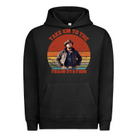 Pigment Black rip wheeler quote poster art Urban Hoodie - lanVoArt