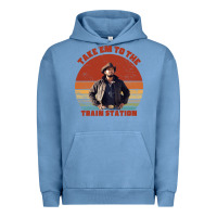 Pigment Pebble Blue rip wheeler quote poster art Urban Hoodie - lanVoArt