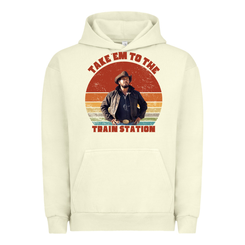 Rip Wheeler Quote Poster Art Urban Hoodie by lanVoArt | Teevron