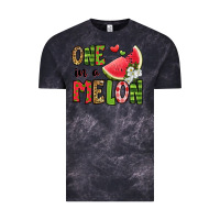 Cloud Black one in a melon watermelon Vintage Tee - Jasminsmagicworld