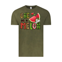 Vintage Olive one in a melon watermelon Vintage Tee - Jasminsmagicworld