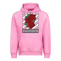 Fuchsia Pink Music Vintage Retro Chase Atlantic Gifts For Music Fans Urban Hoodie - lanVoArt