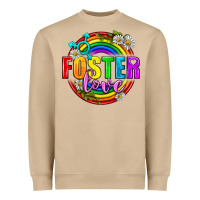 Mushroom Foster Love Pride Lgbtq Heavyweight Sweatshirt - BundleAndBundleShop
