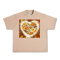 Burro fall heart with leopard Urban Heavy Tee - TumblerDesignByShophia