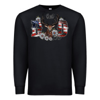 Black best dad ever Premium Sweatshirt - SublimationCraftShop