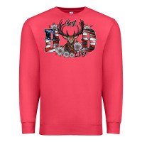 Cardinal best dad ever Premium Sweatshirt - SublimationCraftShop