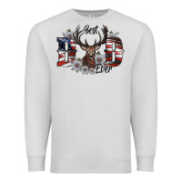 Dove Grey best dad ever Premium Sweatshirt - SublimationCraftShop