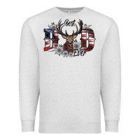 Oatmeal Heather best dad ever Premium Sweatshirt - SublimationCraftShop