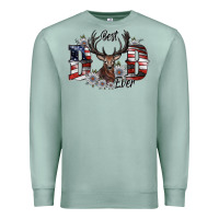 Seafoam best dad ever Premium Sweatshirt - SublimationCraftShop