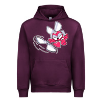 Mauve Wine cutman Urban Hoodie - lanVoArt