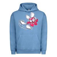 Pigment Pebble Blue cutman Urban Hoodie - lanVoArt