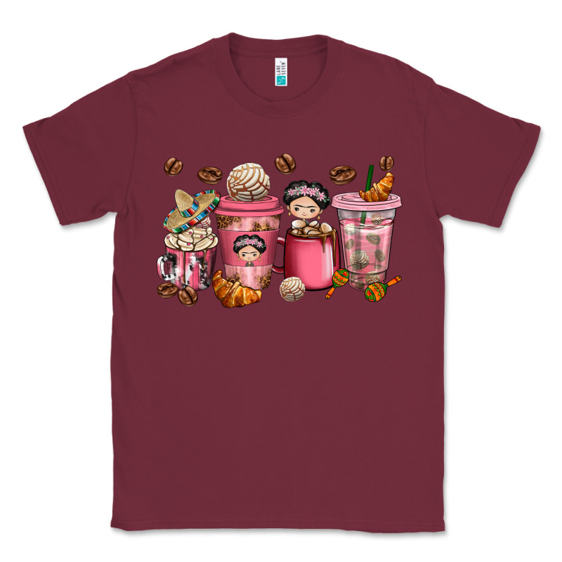 Cafecito Y Chisme Coffee Cups Classic Tee by texasbilliewilder | Teevron