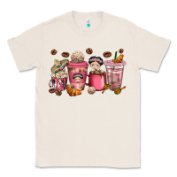 Natural cafecito y chisme coffee cups Classic Tee - texasbilliewilder