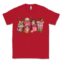 Red cafecito y chisme coffee cups Classic Tee - texasbilliewilder