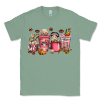 Sage cafecito y chisme coffee cups Classic Tee - texasbilliewilder