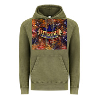 Vintage Olive Tiger America tumbler 4th of july Vintage Hoodie - HowdyJamesFarm
