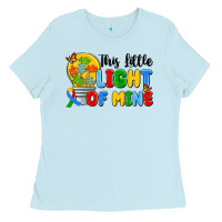 Baby Blue this little light of mine Ladies Tee - Artiststas