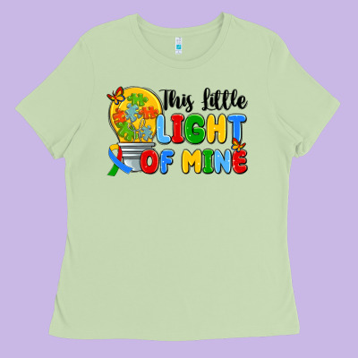This Little Light Of Mine Ladies Tee Designed By Artiststas